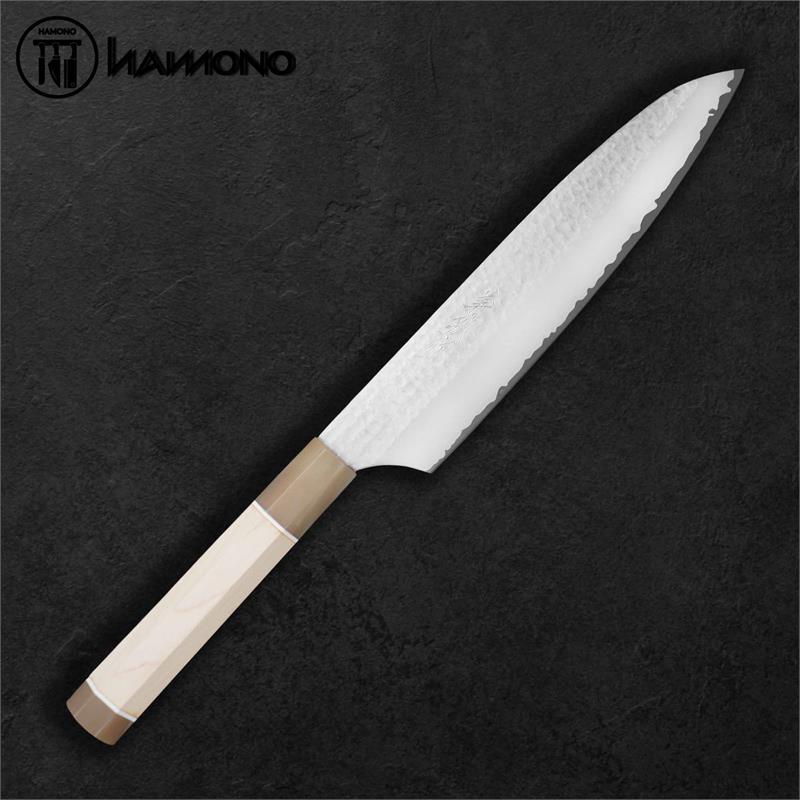 Yamawaki Yoshihiro VG10 Steel Santoku 180mm