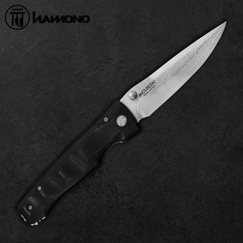 Dao Gấp Mcusta Elite Thép VG10 Damascus MC-0121D