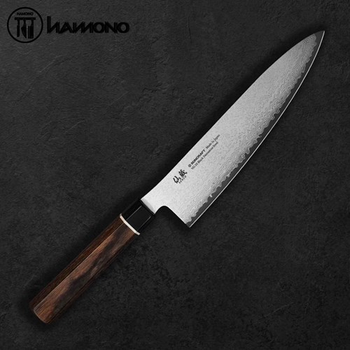 Dao Đa Năng Senzo Black Damascus VG10 Chef 200mm