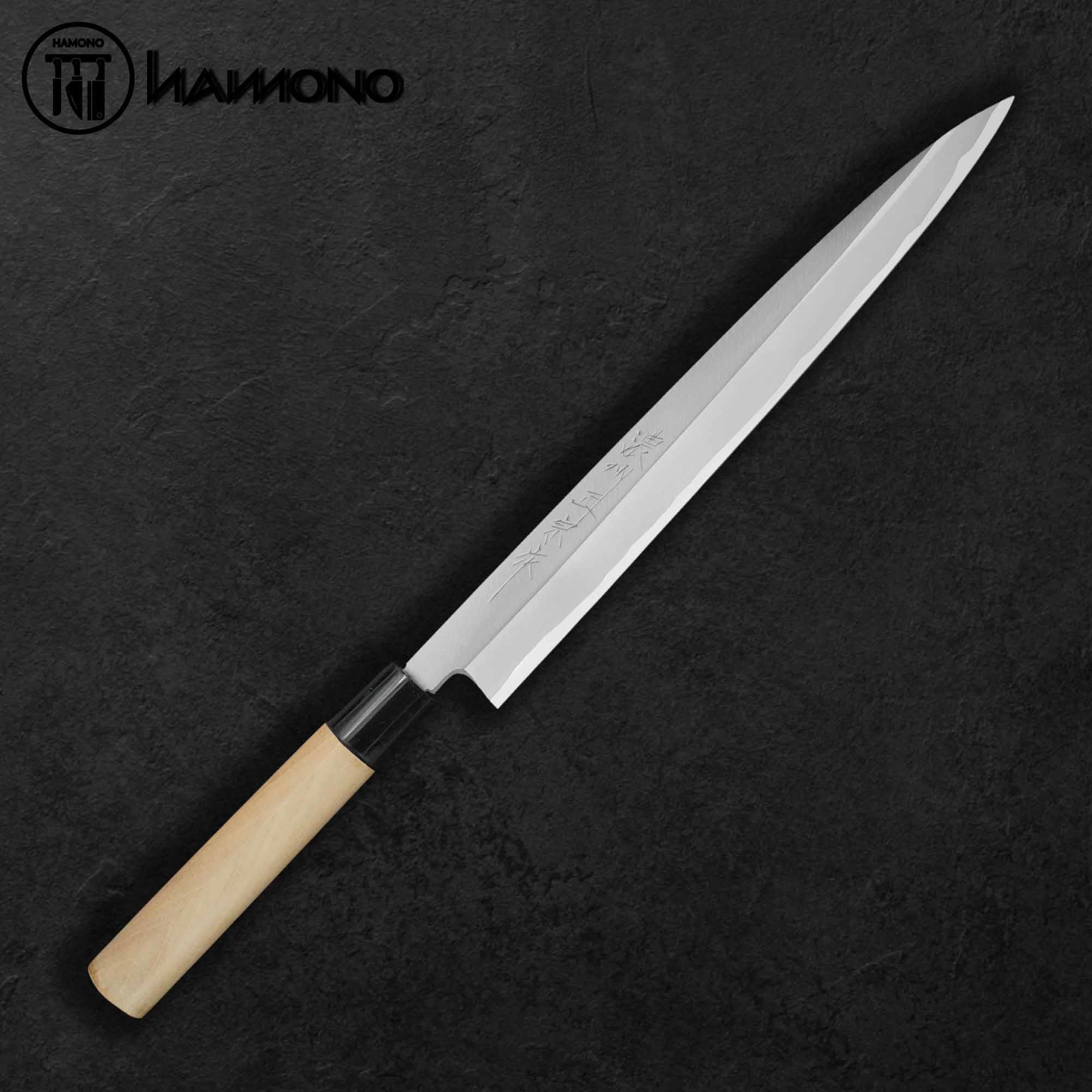 Satake Hidari Yoshimitsu Yanagiba Shirogami 2 Steel 300mm