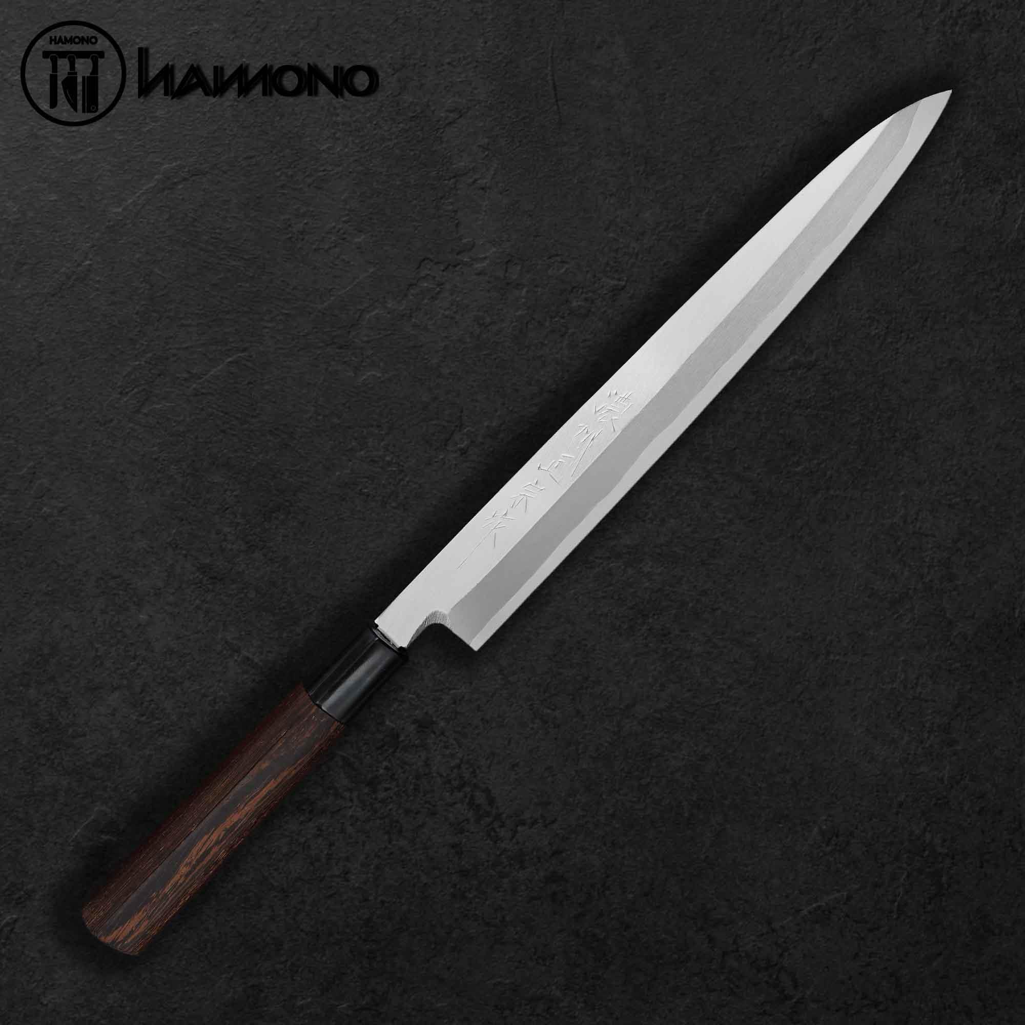 Satake Hidari Yoshimitsu Yanagiba Sashimi Aogami 2 Steel 270mm