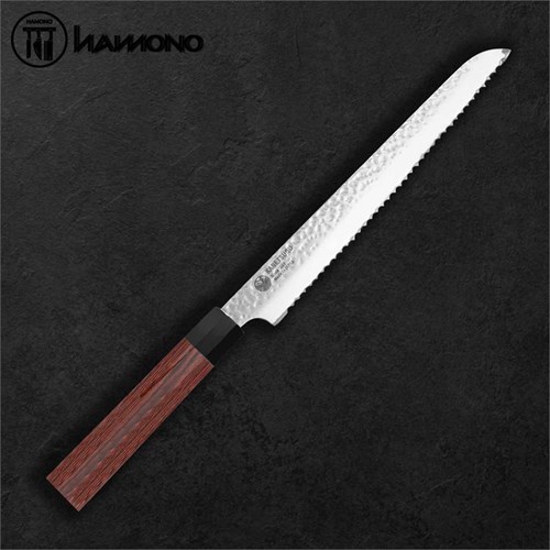 Seki Kanetsugu Bread 210mm VG10 Oak Wood Handle  