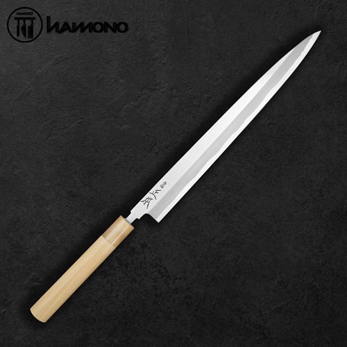 Dao Yanagiba Masamoto Honagasumi Suminagishi Thép Xanh 300mm