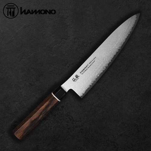 Dao Đa Năng Senzo Black Damascus VG10 Chef 200mm