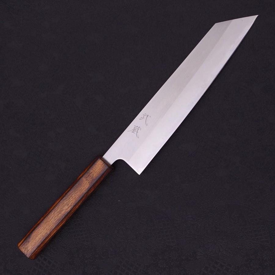 Dao Đa Năng Musashi Kiritsuke thép trắng #1 cán gỗ 210mm