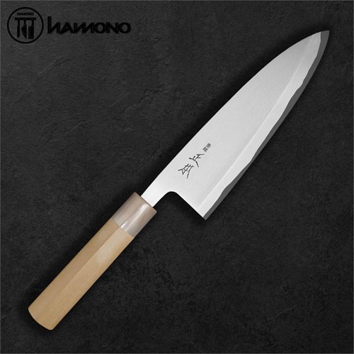 Masamoto Kasumi Shirogami Steel Deba 195mm