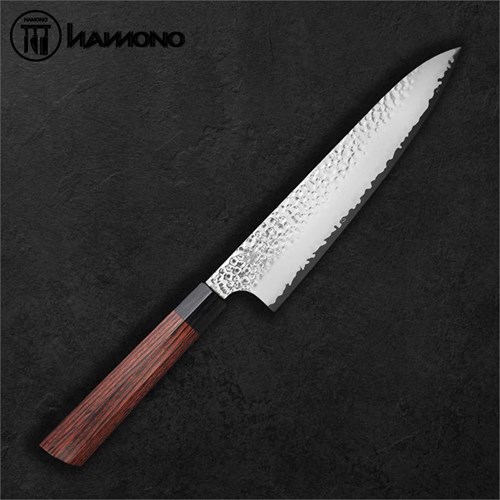 Seki Kanetsugu Chef 200mm VG10 Oak Wood Handle