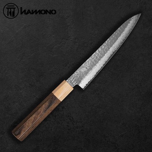 Dao Đa Năng Yasuda Kotetsu Wa Damascus VG10 Petty 150mm