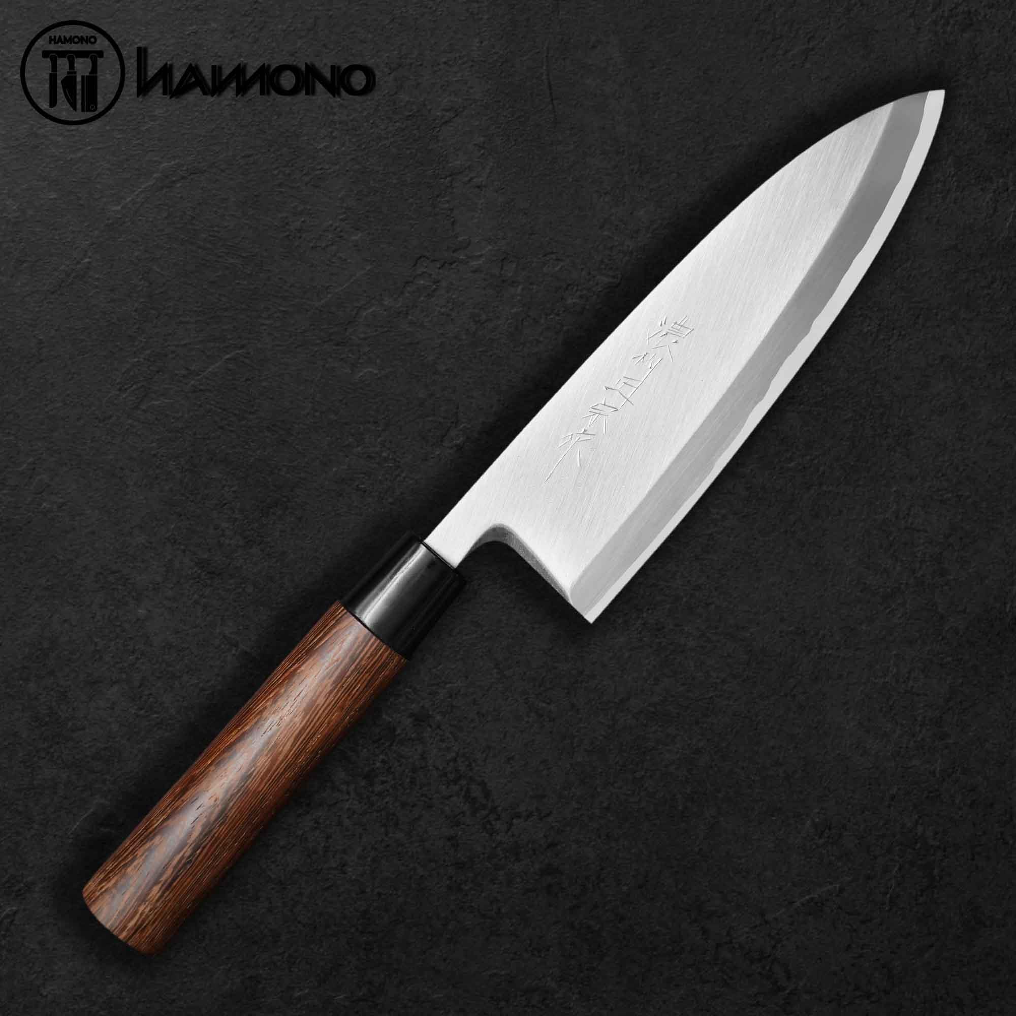 Satake Hidari Yoshimitsu Deba Aogami 2 Steel 180mm