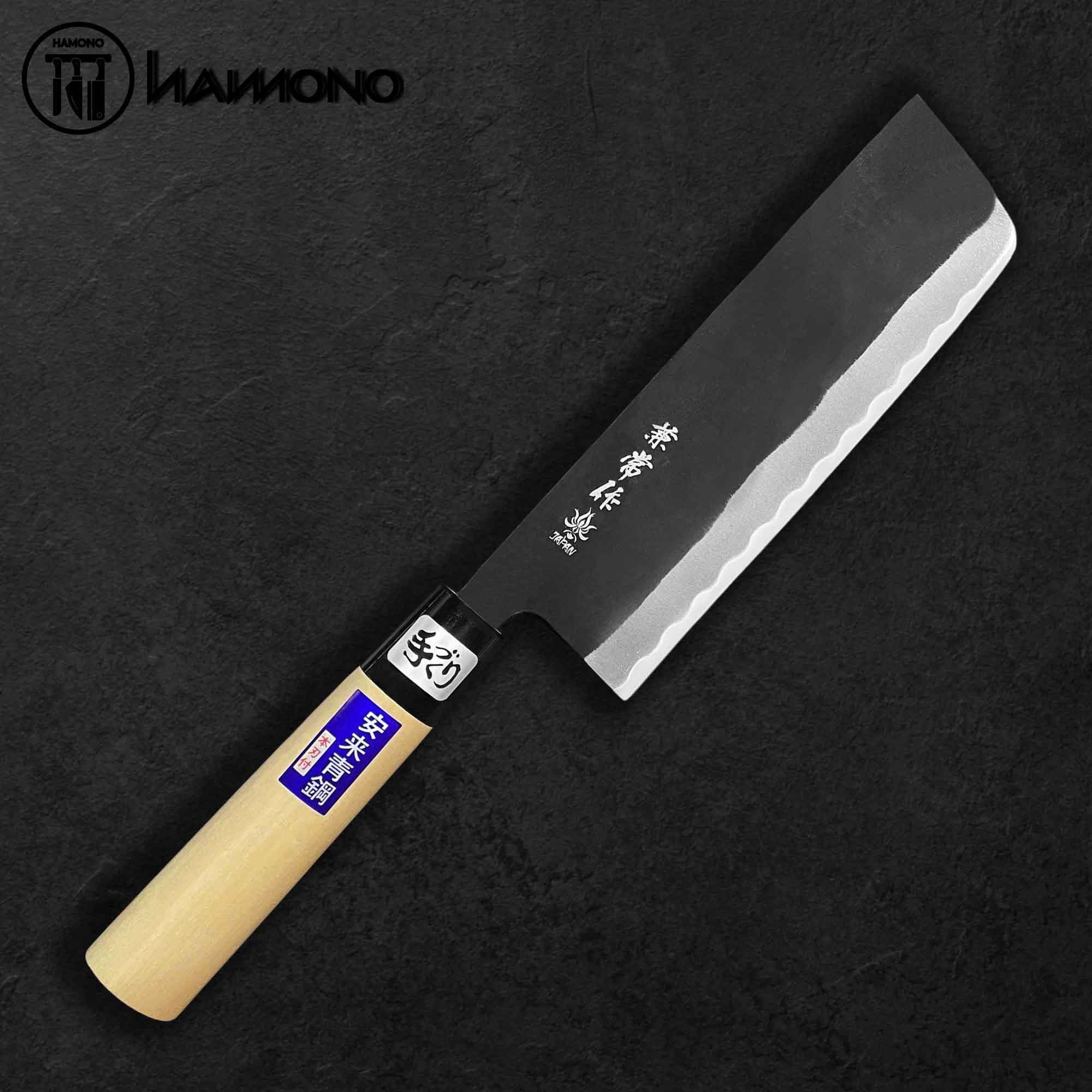 Dao Đa Năng Hamatogi Thép Aogami Nakiri 165mm