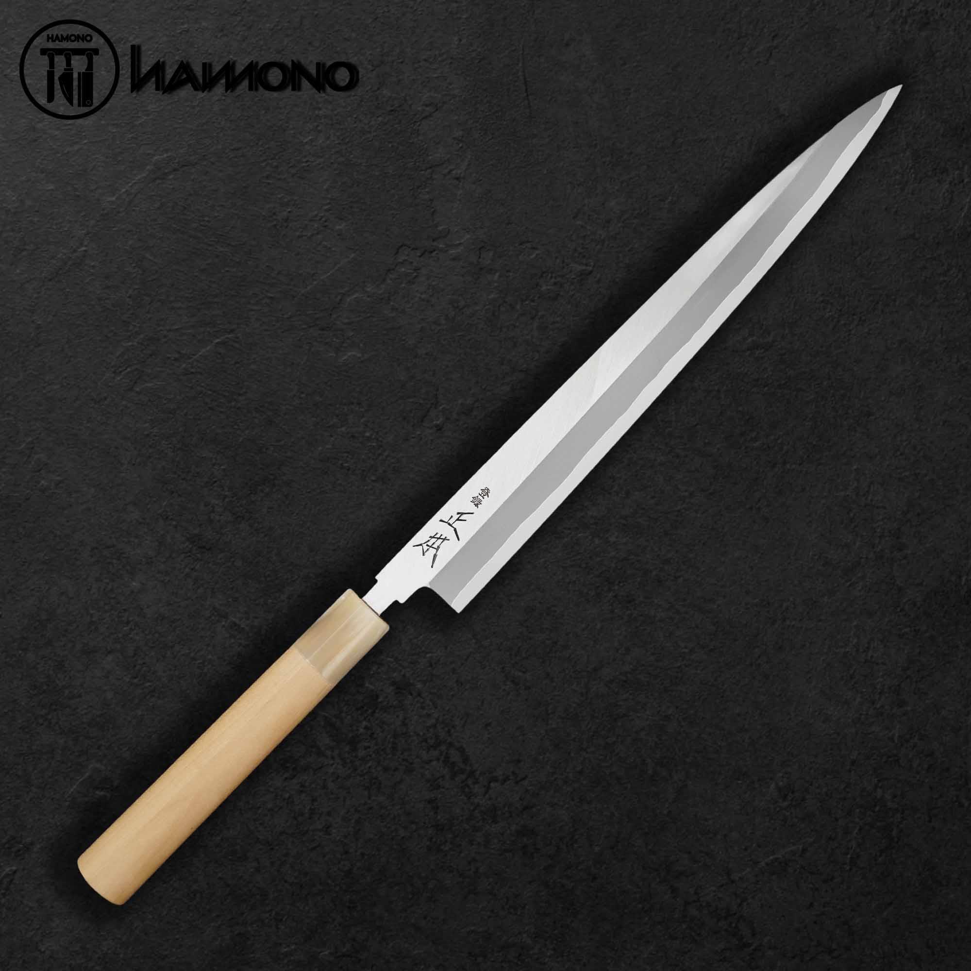 Dao Masamoto Kasumi Thép Shirogami Yanagiba Sashimi 270mm