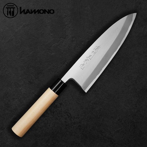 Dao Hidari Yoshimitsu Deba Thép Trắng Shirogami 2 210mm