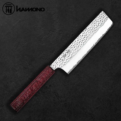 Dao Nakiri Seki Kanetsugu VG10 175mm Cán Đỏ