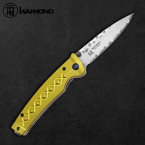 Dao Gấp Mcusta Fusion Thép VG10 Damascus MC-0164D