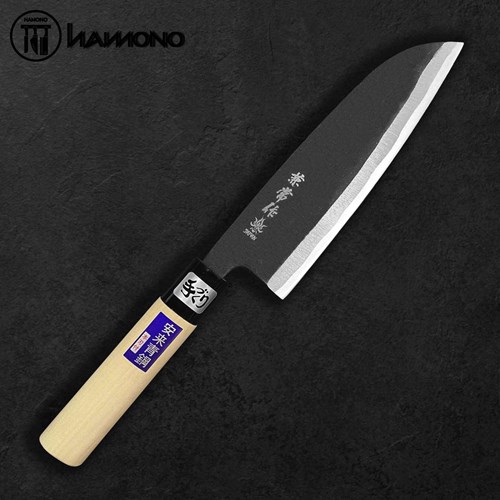 Dao Đa Năng Hamatogi Thép Aogami Santoku 165mm