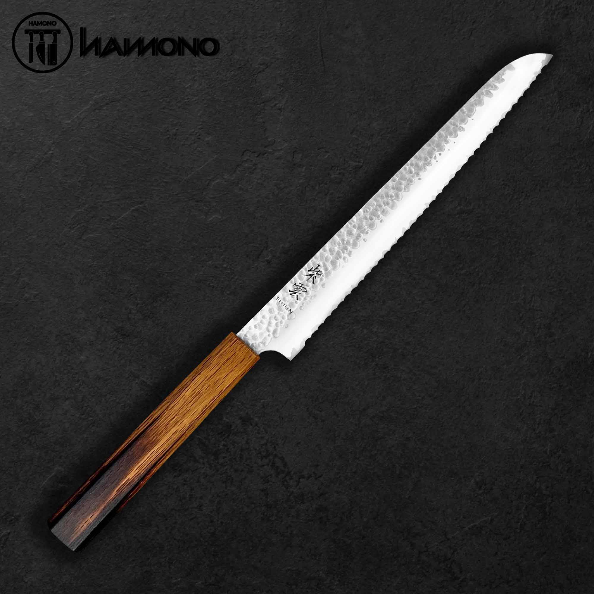 Dao Bread Seki Kanetsugu VG10 210mm Burnt Lacquer