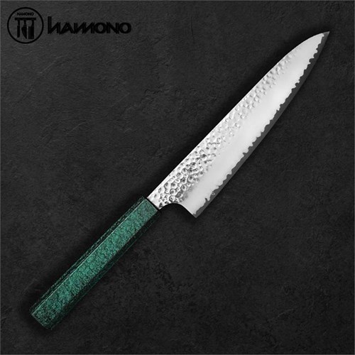 Seki Kanetsugu Chef 200mm VG10 Pattern Green