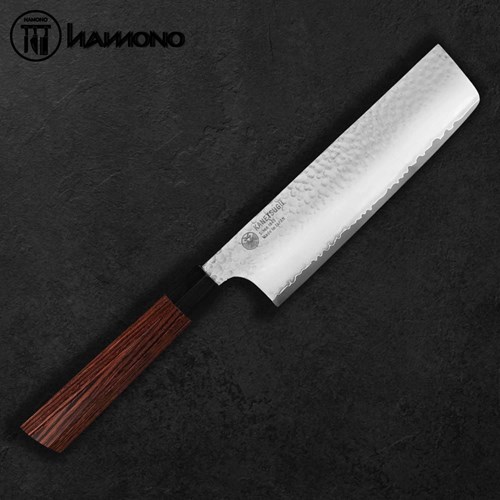 Dao Nakiri Seki Kanetsugu VG10 175mm Gỗ Pakka
