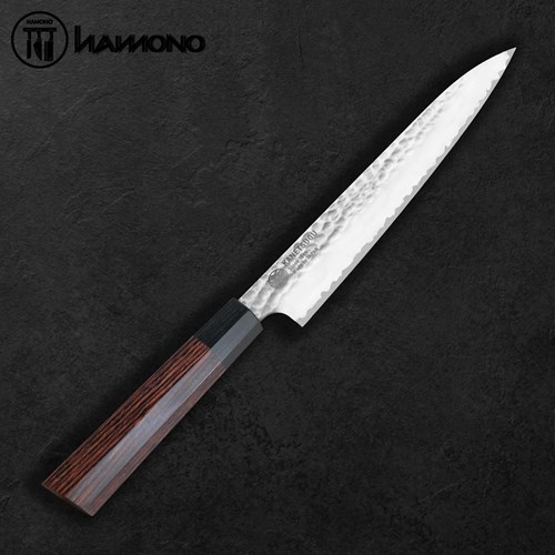 Dao Utility Seki Kanetsugu 150mm Thép VG10 Cán Gỗ Pakka 