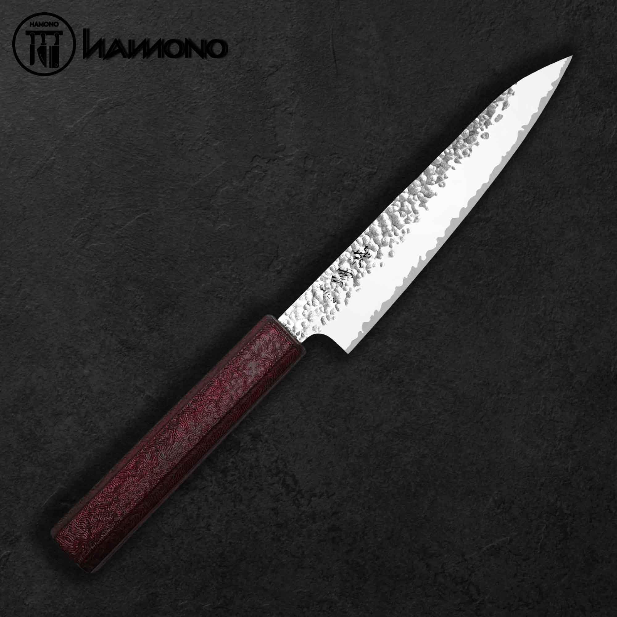 Dao Utility Seki Kanetsugu VG10 150mm Pattern (Red)