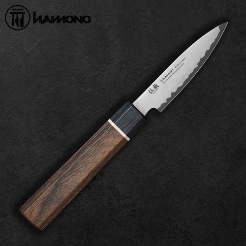 Dao Đa Năng Senzo Black Damascus VG10 Paring 80mm