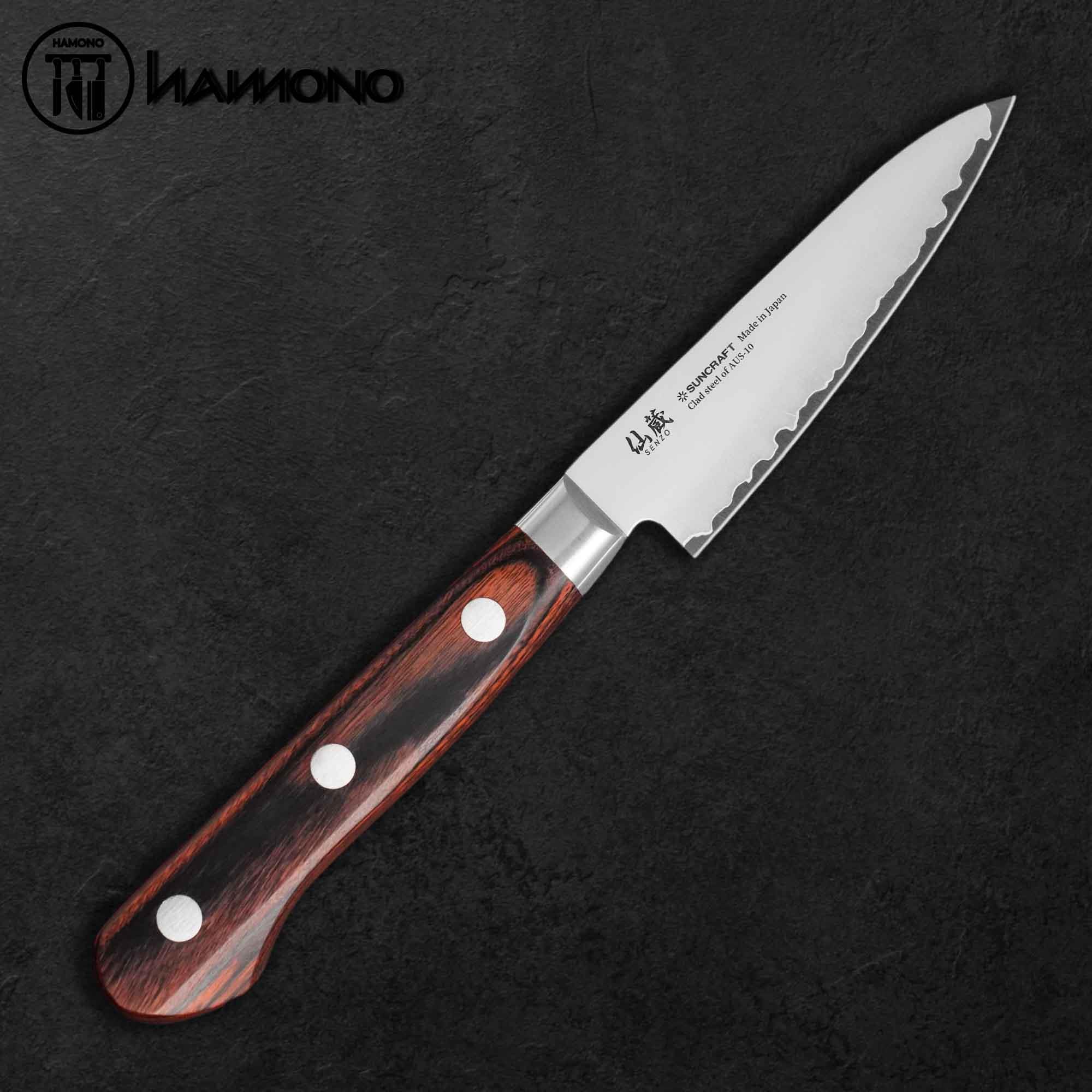 Dao Đa Năng Senzo Clad Thép AUS10 Paring 90mm