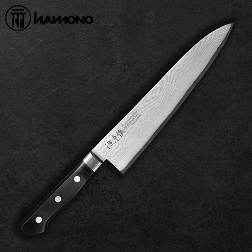 Dao Đa Năng Minamoto Kotetsu Damascus VG10 Gyuto 210mm