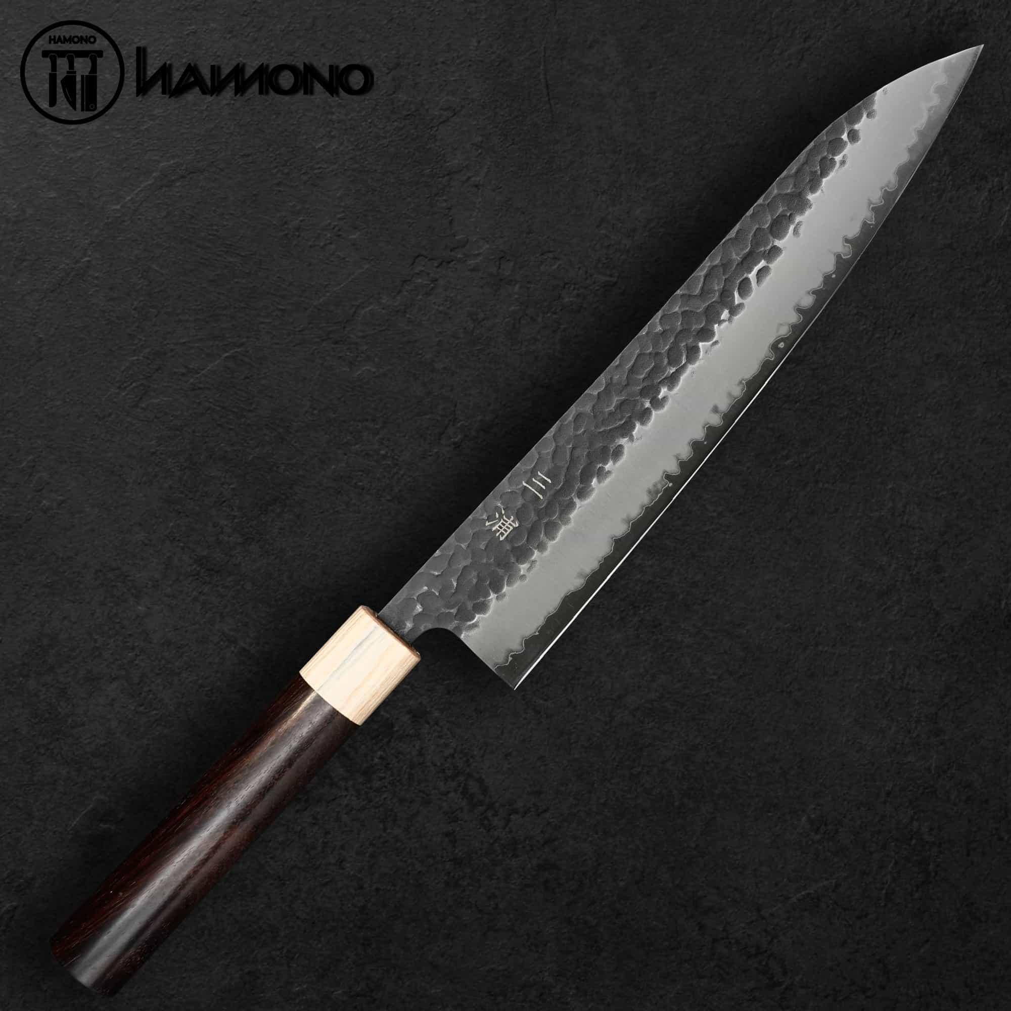 Dao Đa Năng Gyuto Tsuchimeguro Uchi 240mm Thép Super Aogami