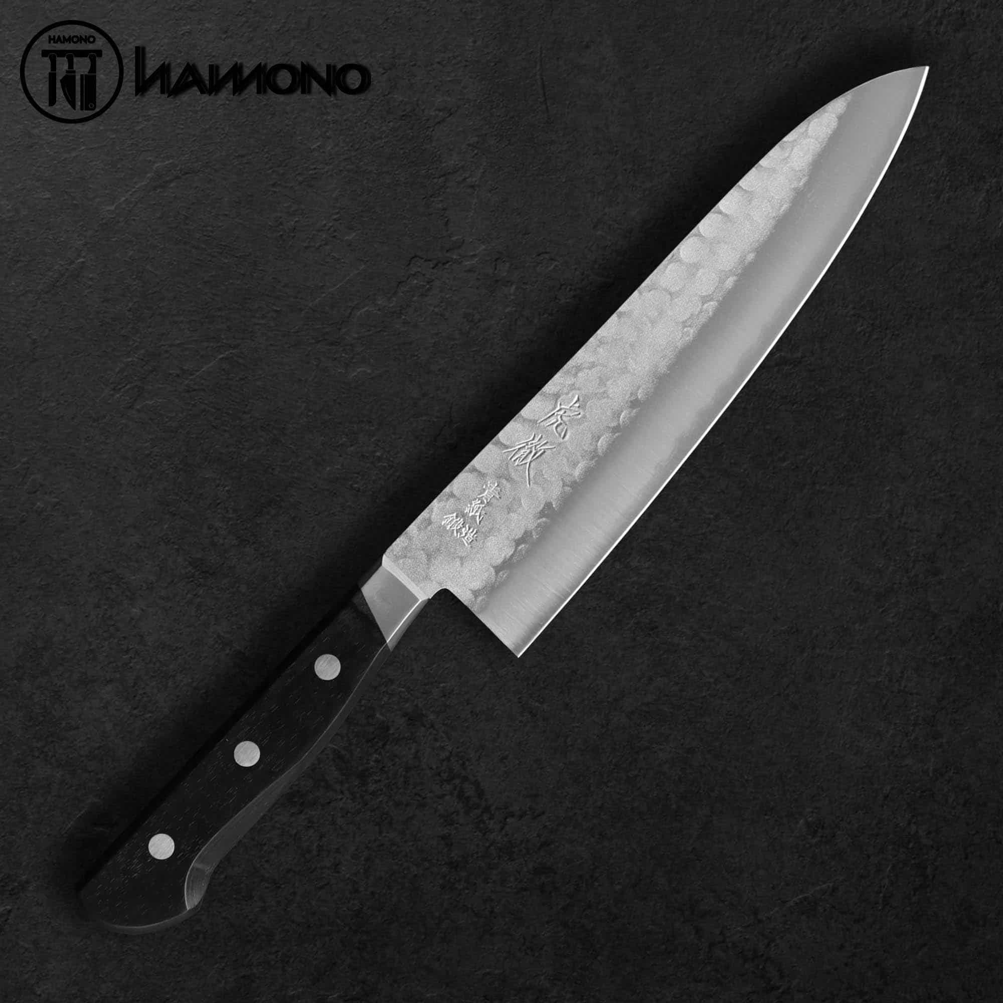 Dao Đa Năng Yasuda Gyuto 200mm Thép Aogami 2