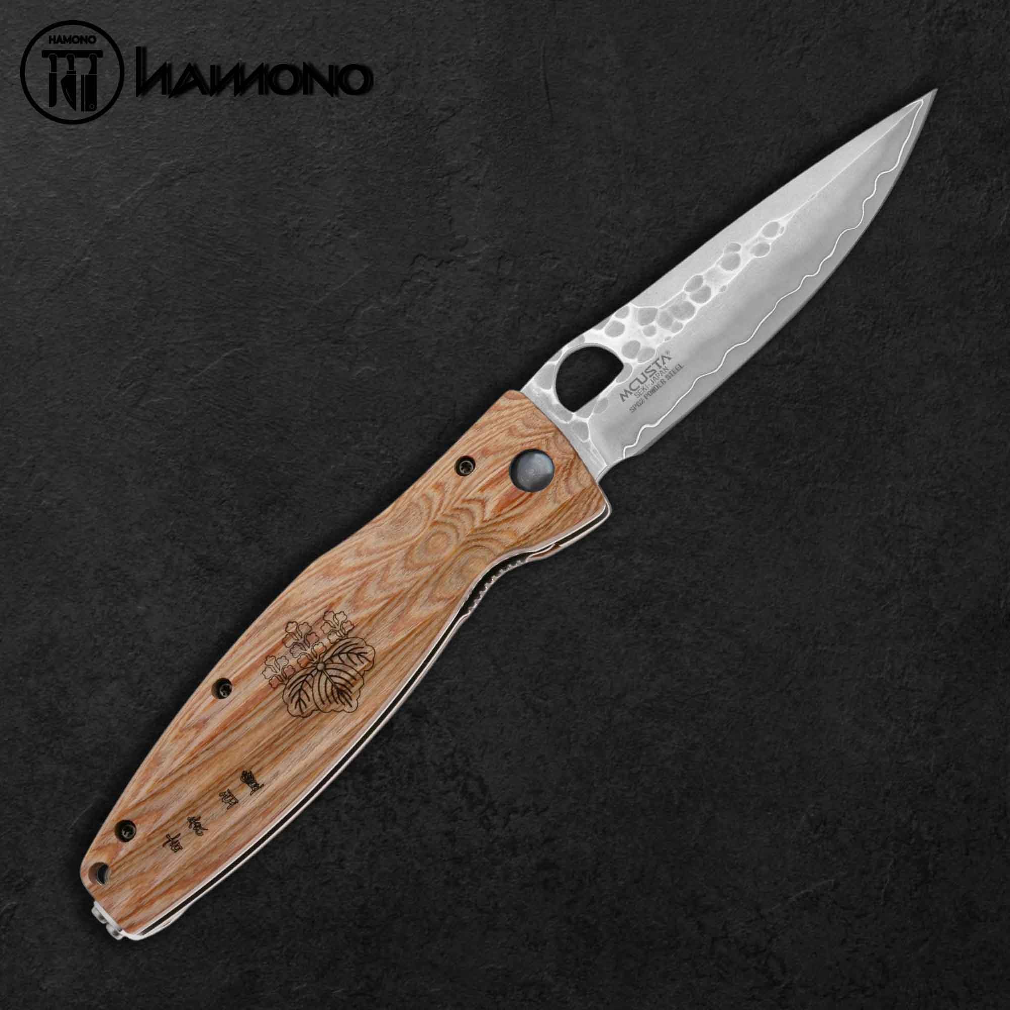 Dao Gấp Mcusta Tokugawa Ieyasu Thép SPG-2 MC-0182G