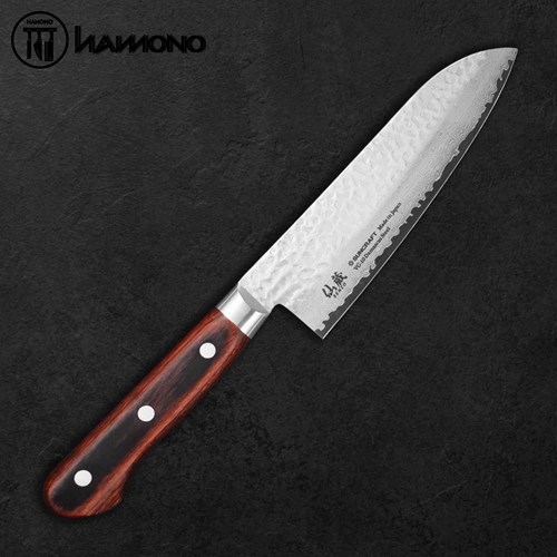 Dao Đa Năng Senzo Universal Full Tang Thép VG10 Santoku 167mm