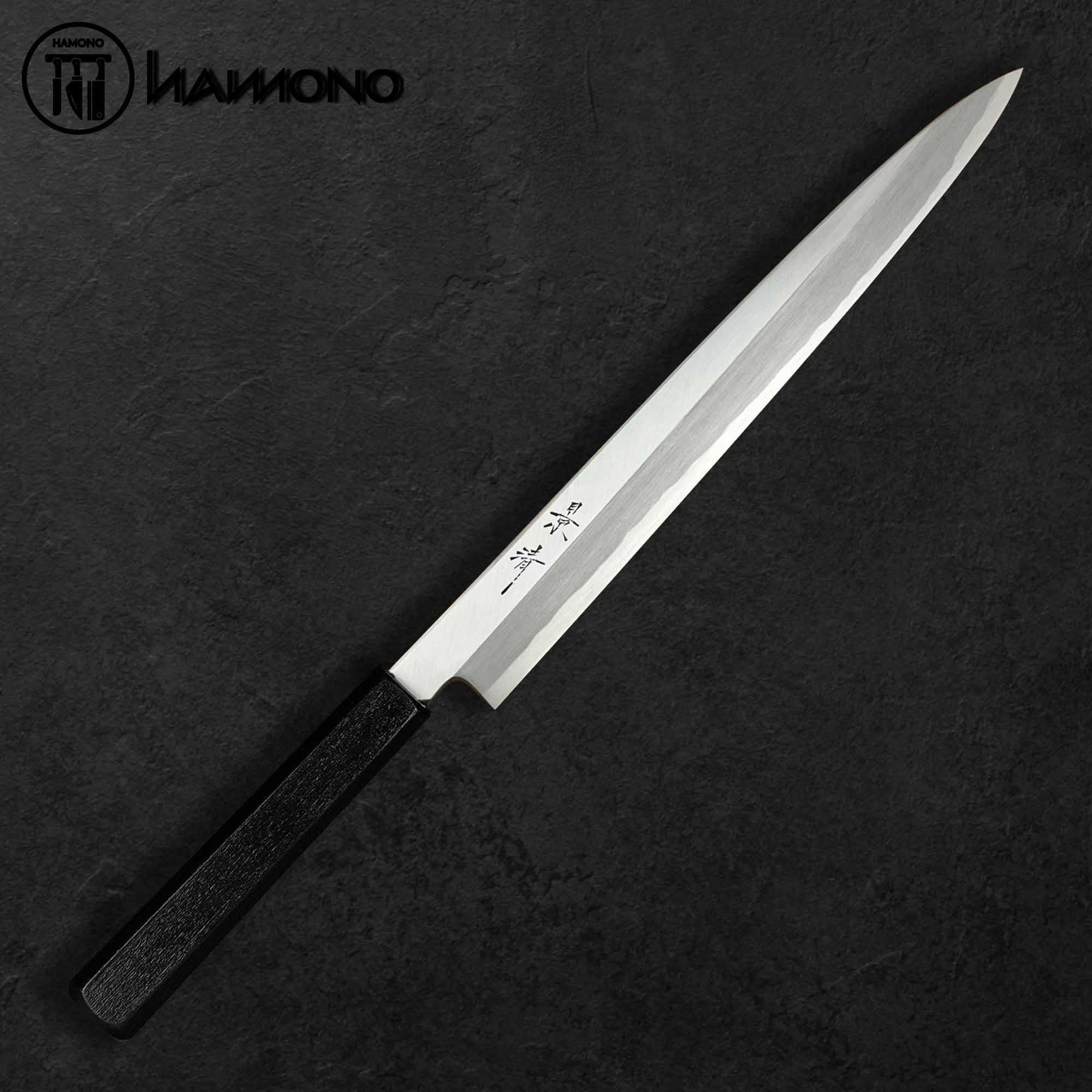 Dao Đa Năng Kagekiyo Urushi Thép Ginsan Yanagiba Kiritsuke 300mm