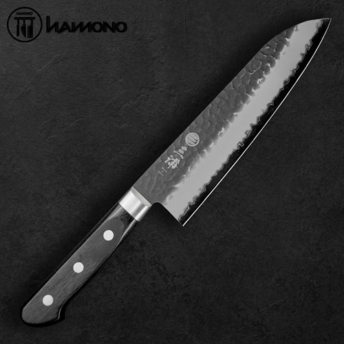 Dao Đa Năng Tsuchimeguro Santoku Thép Super Aogami 180mm